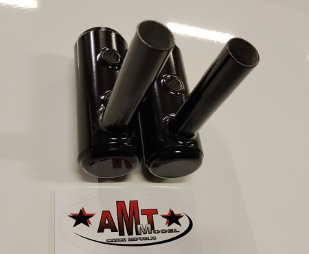 Muffler cup for one cylunder engines ( 1 chamber + deflector )